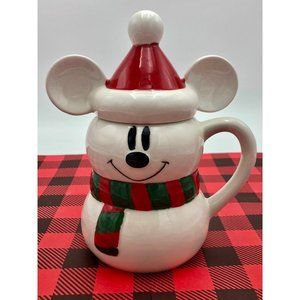 Mickey Mouse Ceramic Snowman Mug